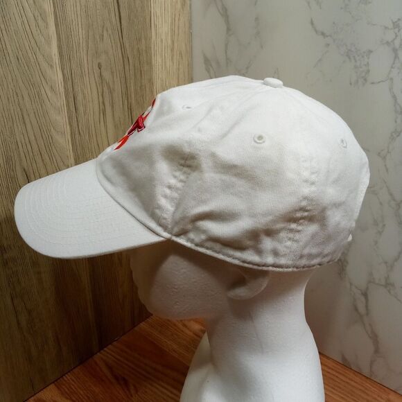 Virginia Tech Remembrance Strapback Hat White VT Hokies Cap Logo w/ Ribbon Rare - Picture 5 of 13